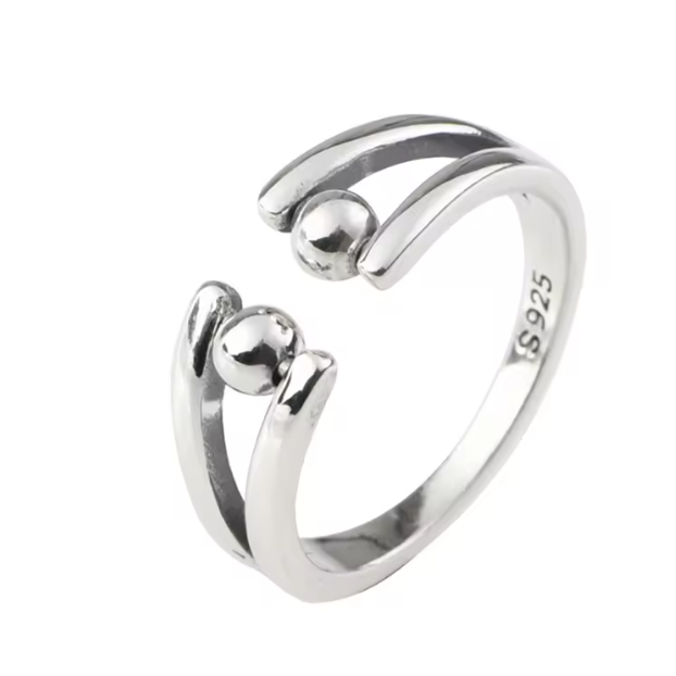 Dual Sphere Ring
