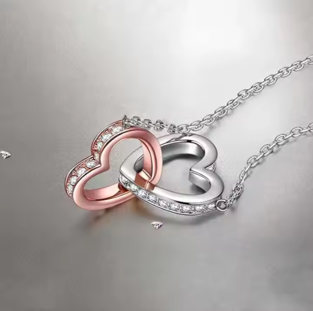 Collar Infinity Hearts