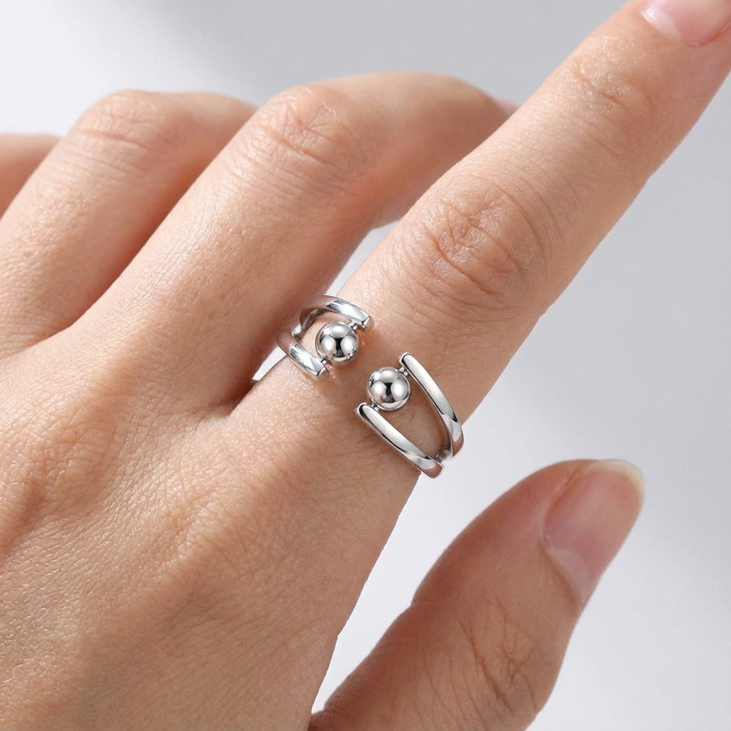 Dual Sphere Ring