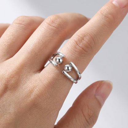 Dual Sphere Ring